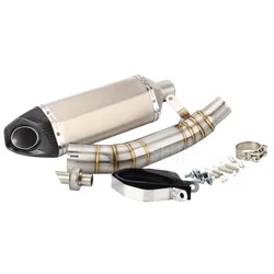 Motorcycle For Honda CBR1000RR 2017 2018 2019 CBR 1000RR CBR1000RR Exhaust Escape Slip-on Akrapovic Exhaust And Link Pipe System