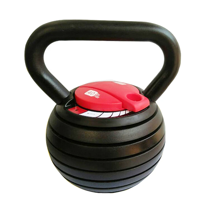 

Adjustable Weight Kettle Bell 40 Pounds Cast Iron Competitive Kettlebell Exercise Body Shaping Indoor Fitness Equipment