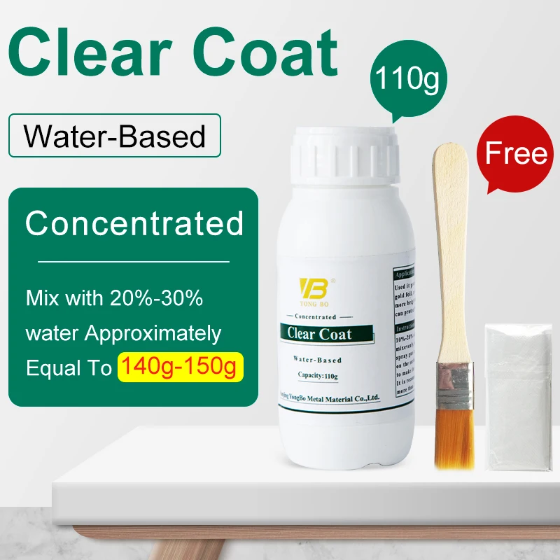 110グラム金メッキため金箔箔水ベースの接着剤金箔のシーツ芸術クラフト紙家の装飾diy金メッキ粘着