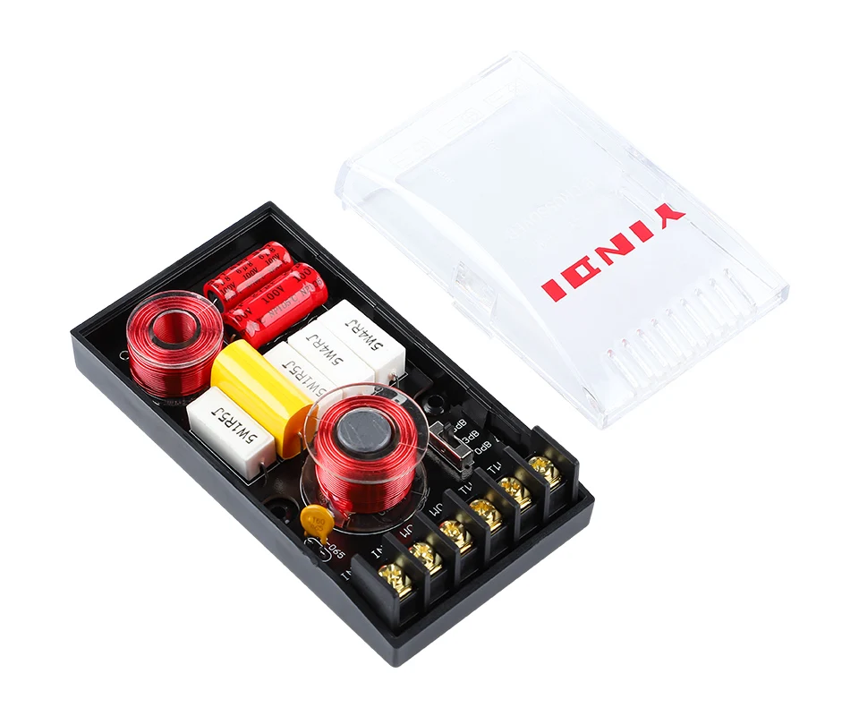 AIYIMA 2PCS 200W 2 Wege Audio Auto Lautsprecher Crossover Höhen Bass Unabhängige Lautsprecher Filter High Low Frequenz Teiler 3000Hz – Detail 5