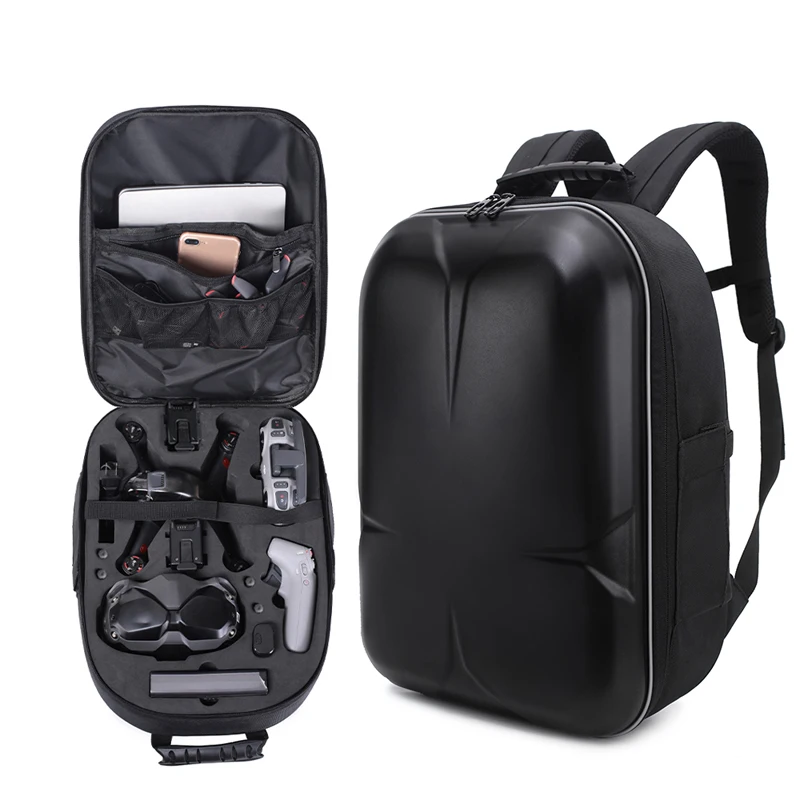 Fiber Hardshell Backpack Waterproof Bag For DJI FPV Combo Drone Accessories Comfortable And Portable Wear Resistant High Quality