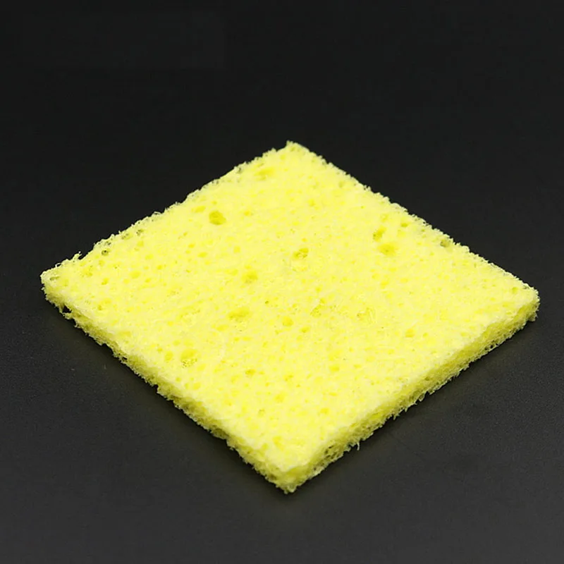 10pcs Solder Iron Tip Welding PCB Cleaning Pads Universal Soldering Iron Replacement Sponges UseTo Soldering Tip Clean Tools