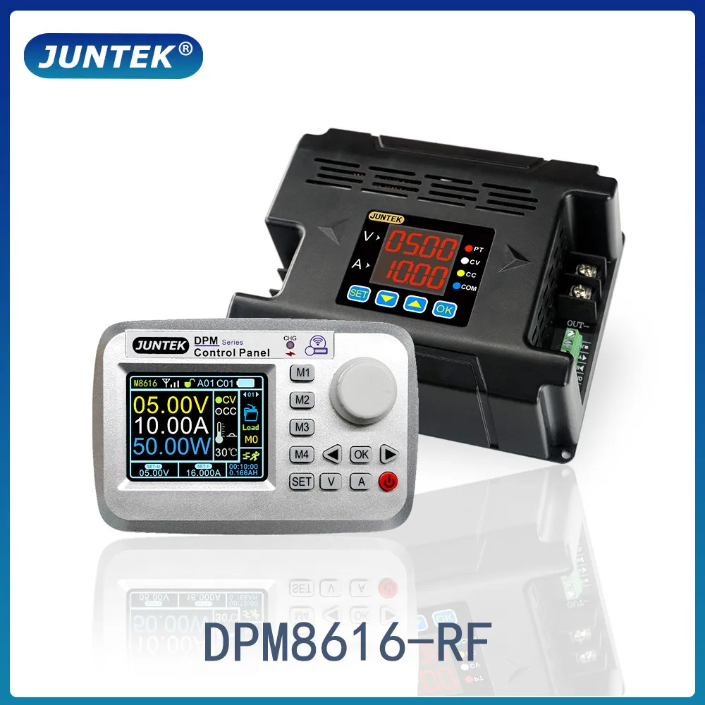 JUNTEK DPM8616-RF 60V16A Remote control Programmable DC DC digital adjustable Step Down voltage Power Supply Buck converter