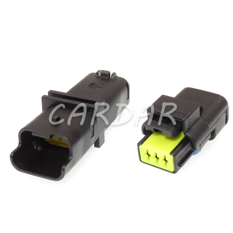 1 Set 3 Pin 211PL032S0049 211PC032S0049 Car Socket AC Assembly Auto Connector For PSA Peugeot Citroen Headlight Gearbox Plug