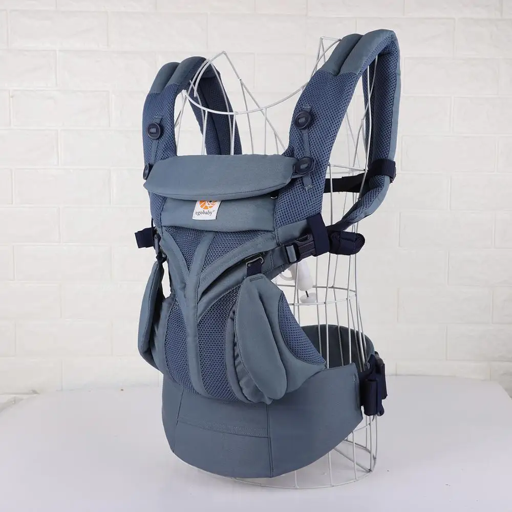 Egobaby Breeze Baby Carrier Multifunções Transportadora Infantil Respirável Mochila Kid Carriage Criança bebê Sling Envoltório Suspensórios 360