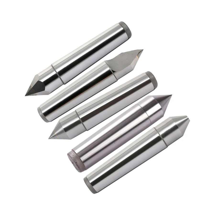 Alloy Fixed Center MT1 MT2 MT3 MT4 Morse Taper Top Carbide Grinding Half Anti-Top White Steel Fixed Centre,For CNC Lathe Grinder