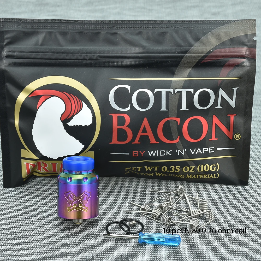 Vape Tank Dead Rabbit 3 RDA 316 SS airflow intake adjustable Rebuildable DL Vaporizer Rebuild Single/Dual Coil Atomizer