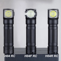 SKILHUNT H04 H04R H04F RC 1200 lumen USB magnetic rechargeable LED flashlight headlamp for Outdoor Hunting Camping