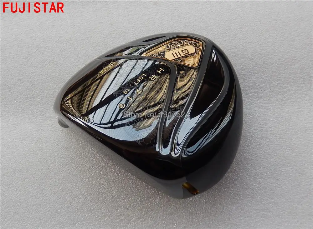 FUJISTAR GOLF DAI WA GIII HR-719 Hi COR titanium golf driver head 10 deg black colour