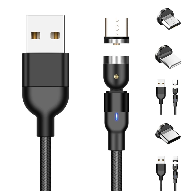Topข้อเสนอสายโทรศัพท์แม่เหล็กปลั๊กชาร์จMicro-USB Fast Charging Adapter