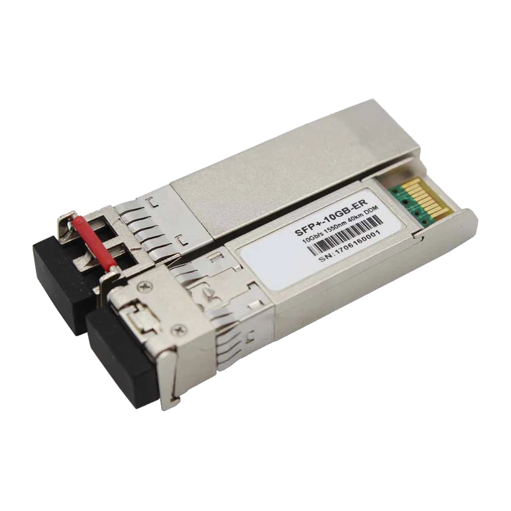 Imagem -03 - Sfp Mais Transceptor Sfp10g-er Fibra Dupla Singlemode 40km 1310nm lc Ddm 10 gb s