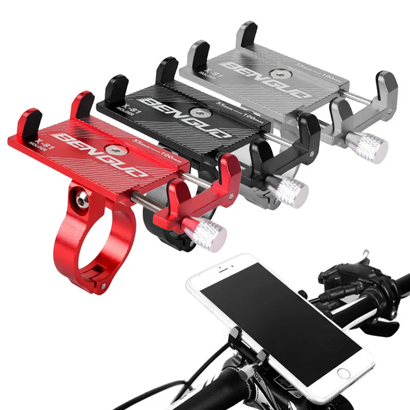 GUB G81-Support de téléphone portable en alliage d'aluminium pour scooter électrique Xiaomi M365 Pro, accessoires de cyclisme réglables et coordonnants