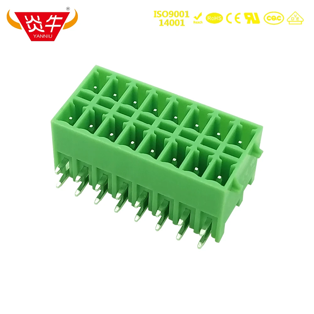 3.5mm 15EDGKNRG KF2EDGKRG 0221-3308 3.5 2P ~12P PCB PLUG-IN TERMINAL BlOCKS MCDN 1,5/ 8-G1-3,5 1953266 PHOENIX CONTACT DEGSON