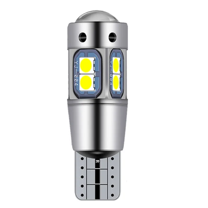 ASLENT-Ampoules LED Canbus T10 W5W, 6000K, DRL, largeur de stationnement, éclairage intérieur breton, lampe de lecture, style de voiture, 2 pièces