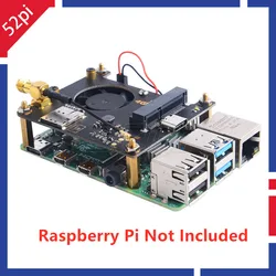 52Pi Raspberry Pi 3G 4G Hat USB Type-C Interface SMS MMS Mail TCP UDP FTP for Raspberry Pi 2B/3B/3B+/4B/ZERO/ZERO W/Jetson Nano