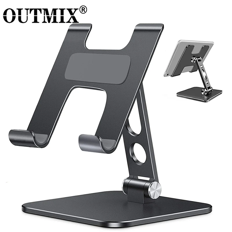 Tablet Stand Desktop Adjustable Foldable Holder Dock Cradle for iPad Pro 12.9 11 10.2 Air Mini 2020 Samsung Xiaomi Mi Pad Huawei