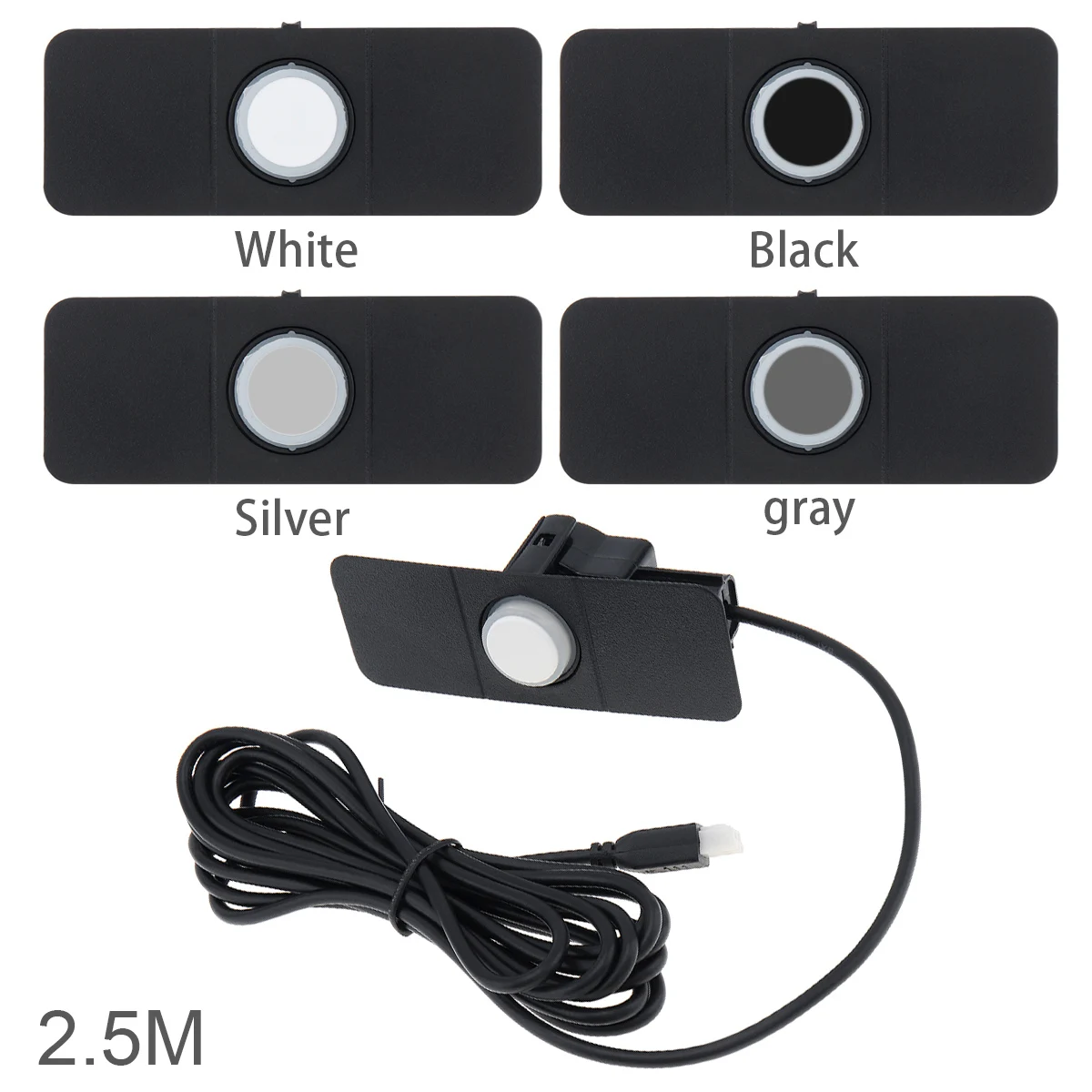 13Mm Parkeer Sensor Universele 2.5 M Originele Platte Monitor Reverse Backup Radar Sound Alert Indicator Probe System Sensor