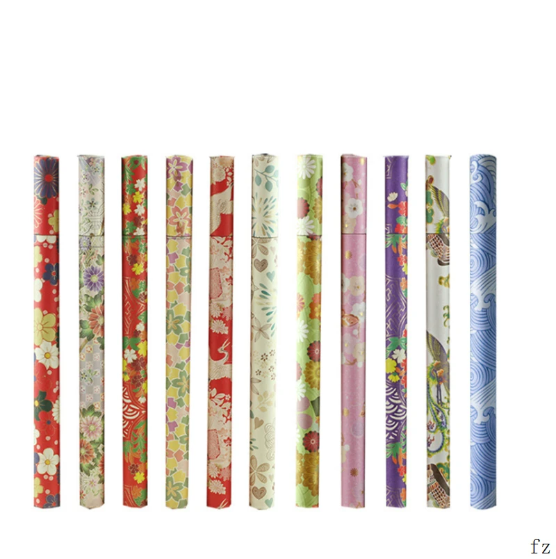 

100 Pcs Barrel Small Storage Box Paper Incense Tube Colorful Thickening Incense for 10g Joss Stick