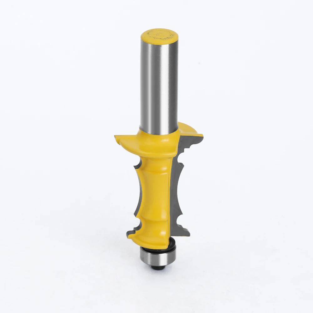 Imagem -03 - Lavie 1pc 12 mm Haste Pequena Gaveta Mitrificada Frente Moldagem Roteador Bit Porta Corrimão Linha Tenon Cortador para Ferramentas de Madeira Mc03040s