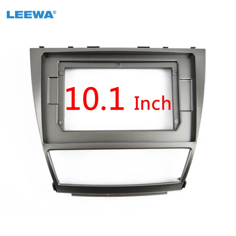 

LEEWA Car Audio Stereo 2DIN Fascia Frame Adapter For Toyota Camry 10.1" Big Screen DVD Player Dash Fitting Panel Frame Kit #3486