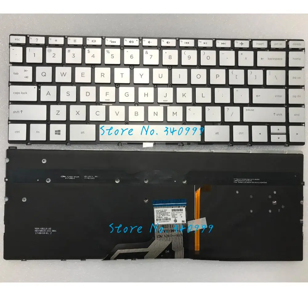 New For HP Spectre x360 13-AC 13-AC000 13-AC013DX 13-AC020CA 13-AC040CA Keyboard US