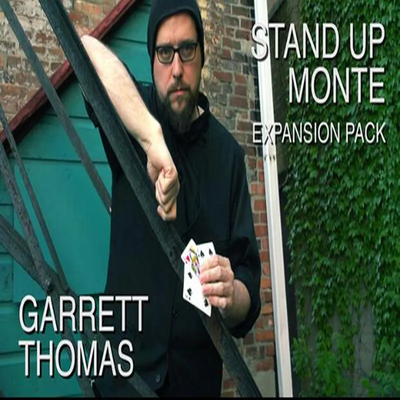 Stand Up Monte Expansion Pack(Gimmick+DVD) Card Magic Trick,Illusion,Close up magic,props,mentalism,street