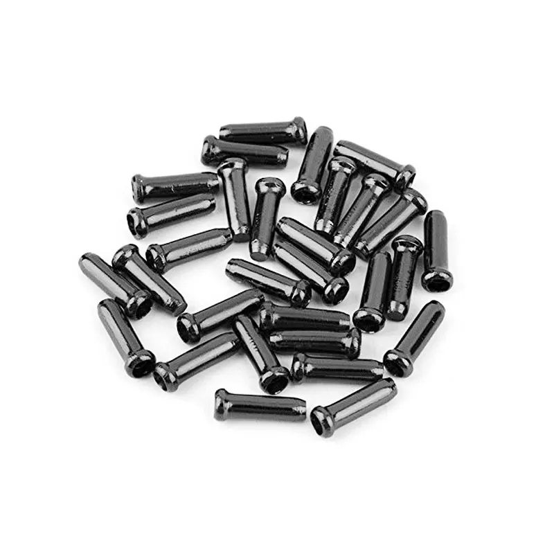 10Pcs/Lot Aluminum Alloy Bike Bicycle Brake Cable Tips Crimps Gear Inner Cable End Caps Wire Ferrules