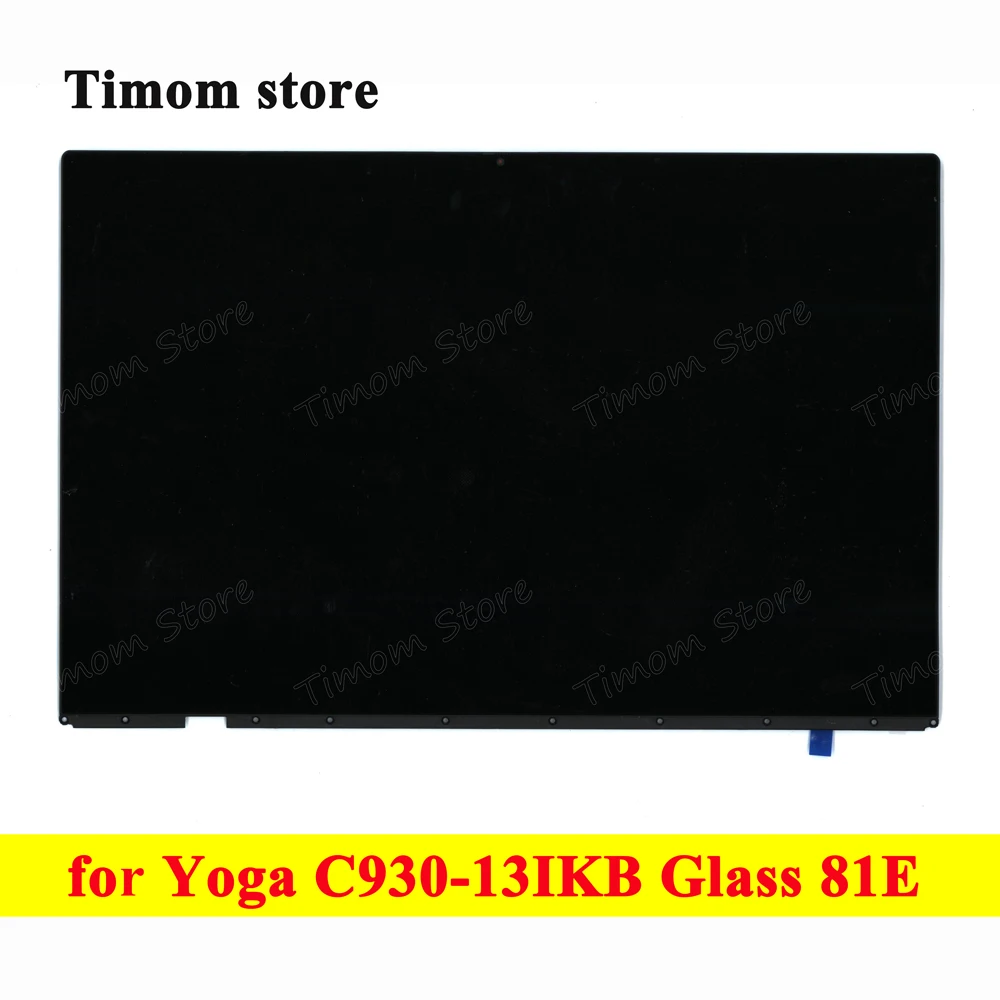 

for Yoga C930-13IKB Glass 81EQ 13.9 Laptop Lenovo LCD ASSEMBLIES 1920*1080 UHD 3840*2160 LP139UD1(SP)(C2) 5D10S73331 5D10S73330