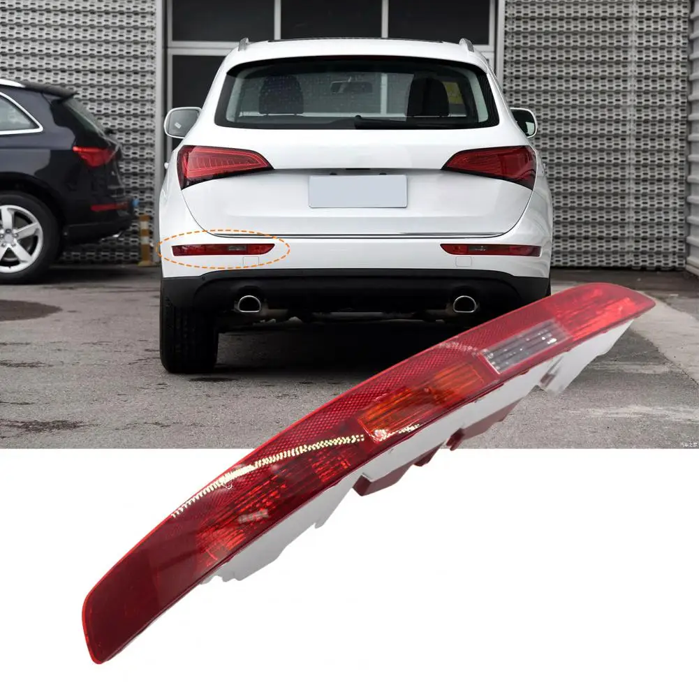 

60% Dropshipping!!Anti-scratch Red Left Side Rear Bumper Lamp Cover 8R0945095 for Q5 2.0T 2009-2016