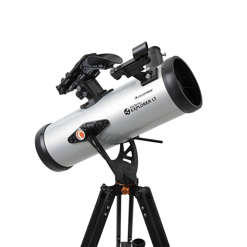 Imagem -03 - Celestron Sse Lt114az Telescópio Astronômico Starsense Explorer Smartphone App-abled Tripé de Alumínio 114 1000