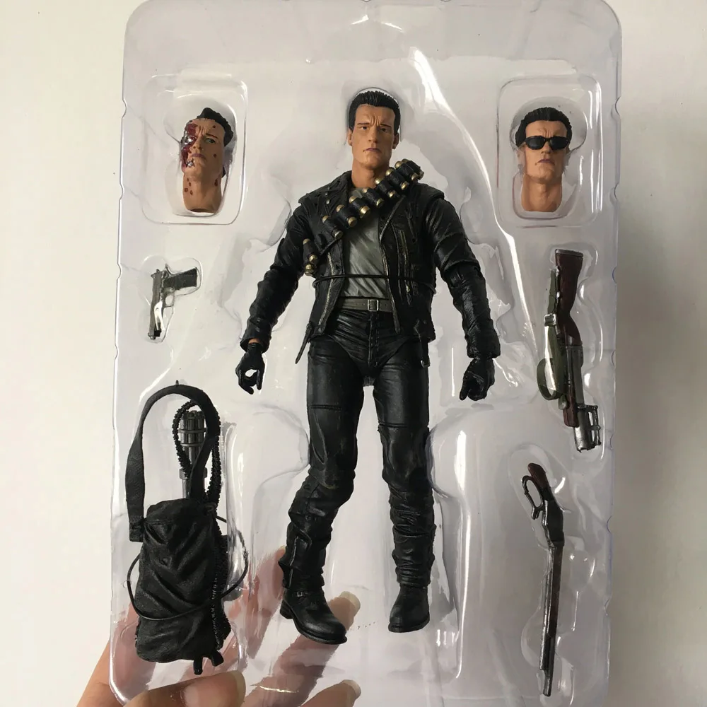 NECA Terminator 2 T-800 Action Figure Model Toy Doll Gift for
