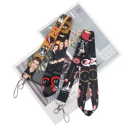 LX596 The Movie Lanyard Neck Strap Rope For Mobile Cell Phone The Twilight Saga ID Card Badge Holder With Keychain For Friend