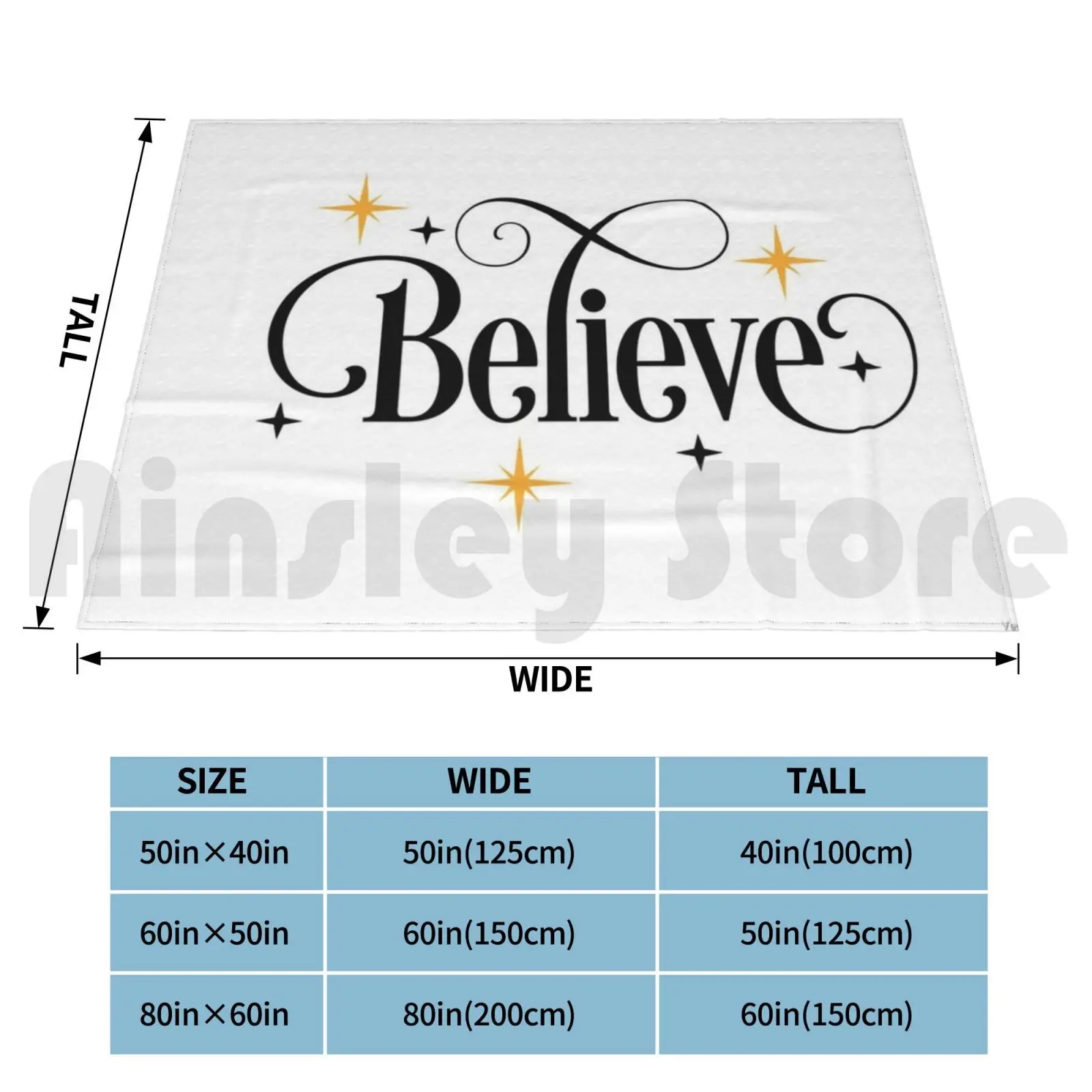 Believe Blanket For Sofa Bed Travel Believe Belief Faith Christian Christianity Church Jesus Christmas Believe