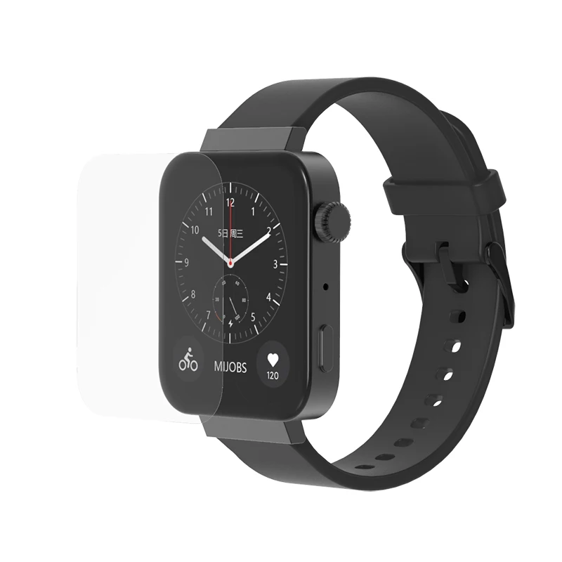 화면 보호기 샤오미 시계 소프트 TPU 보호 필름 샤오미 미 스마트 워치 밴드, 초박형 스크래치 방지 필름
