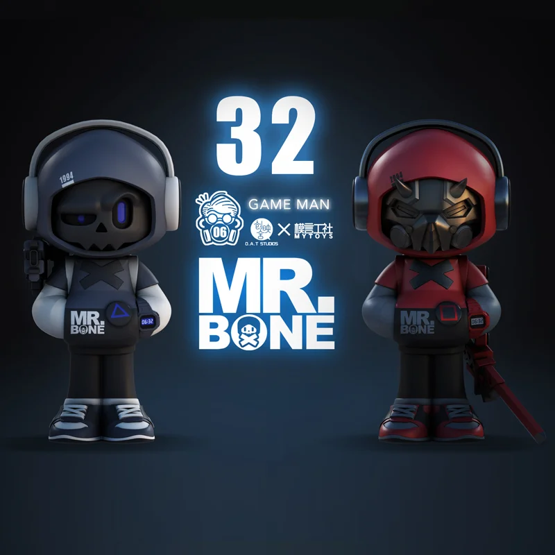 

Blind Box Toys Mr. Bone Game Man Figures Guess Bag Caja Ciega Toys Doll Cute Anime Figure Desktop Ornaments Gift Collection