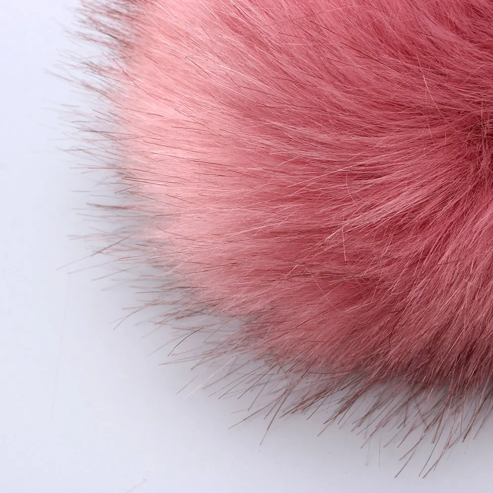 15cm Imitation Fur Pompom For Women Hat Fur Pom Poms for Hats Caps Fake Fur Pompon for Knitted Hat Cap Beanies Skullie