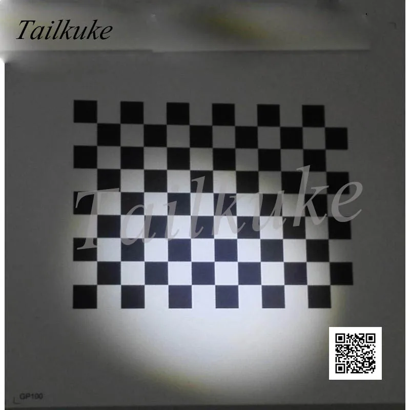 Checkerboard Alumina Calibration Plate Diffuse Reflection Opacity Square  Array 12*9mm Check Visual Optical Correction Board