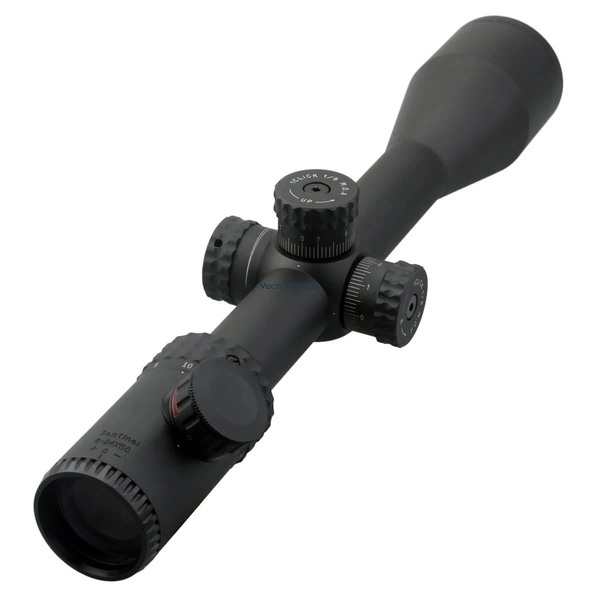 Imagem -03 - Óptica do Vetor Sentinela 624x50 Caça Riflescope Rifle de ar Escopo Foco de Visão Óptica 10 Jardas r & g Iluminação. 223 & Airgun