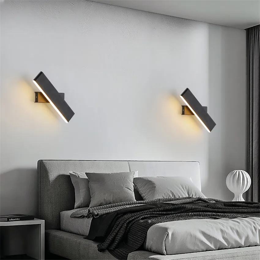 Imagem -04 - Alumínio Led Wall Lamp Decoração Interior Luz Moderna 7w