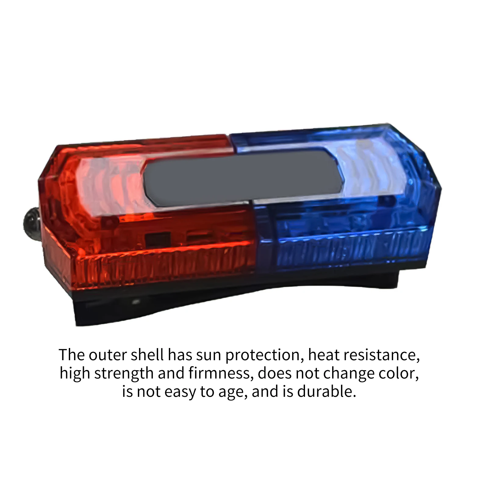 Police LED Flashing Warning Shoulder Light Safety Strobe Clip Lamp With Flashlight Lighting Function For Police Patrols Cycling