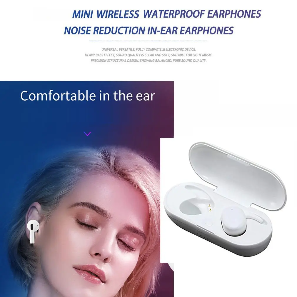 Y30 fone de ouvido sem fio esportes fone de ouvido ao ar livre 5.0 binaural estéreo mini