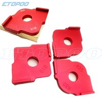 Woodworking Trimming Radius Jig Router Templates Aluminium Alloy Radius Corners R5 R10 R15 R20 R25 R30 R35 R40 T10-T15 T20-T25