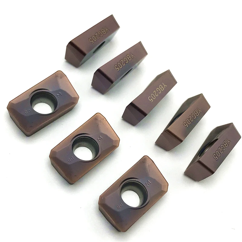 APMT1135PDR APMT160408PDER YBG205 100% Original Lathe Tools APMT 1135 APMT 160408 Carbide Milling Insert CNC Turning Insert