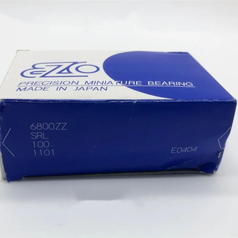 10pcs JAPAN EZO Bearing 6800 6801 6802 6803 6804 6805 ZZ 10x19x5 12x21x5 15x24x5 17x26x5 20x32x7 mm Deep Groove Ball Bearings