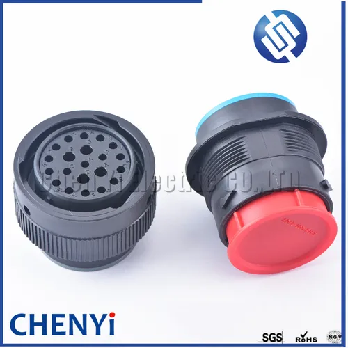 Imagen 2 del producto Deutsch Original EE. UU. conector HDP serie 21 cavidades HDP26-24-21SE HDP24-24-21PE enchufe impermeable automotriz con terminales