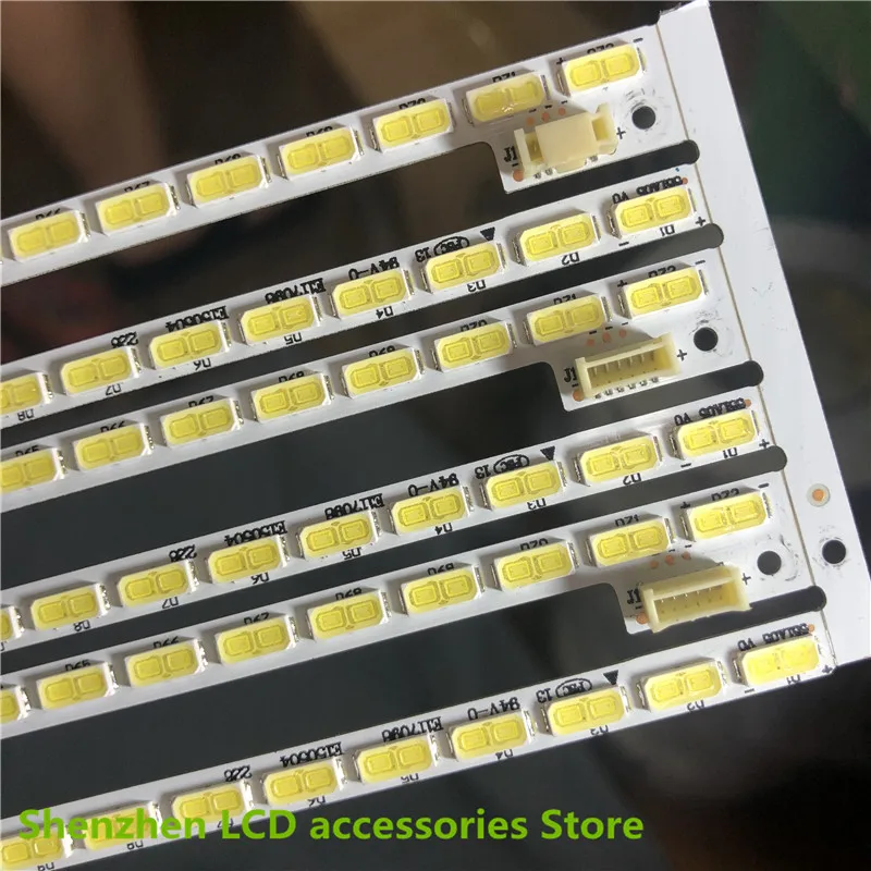 2 أجزاء/وحدة ل 55PFL5820/T3 تلفاز LCD شريط إضاءة خلفي 74.55T02.001-3-Dx1 55TA04/05 1 قطعة = 72LED 606 مللي متر 100% جديد