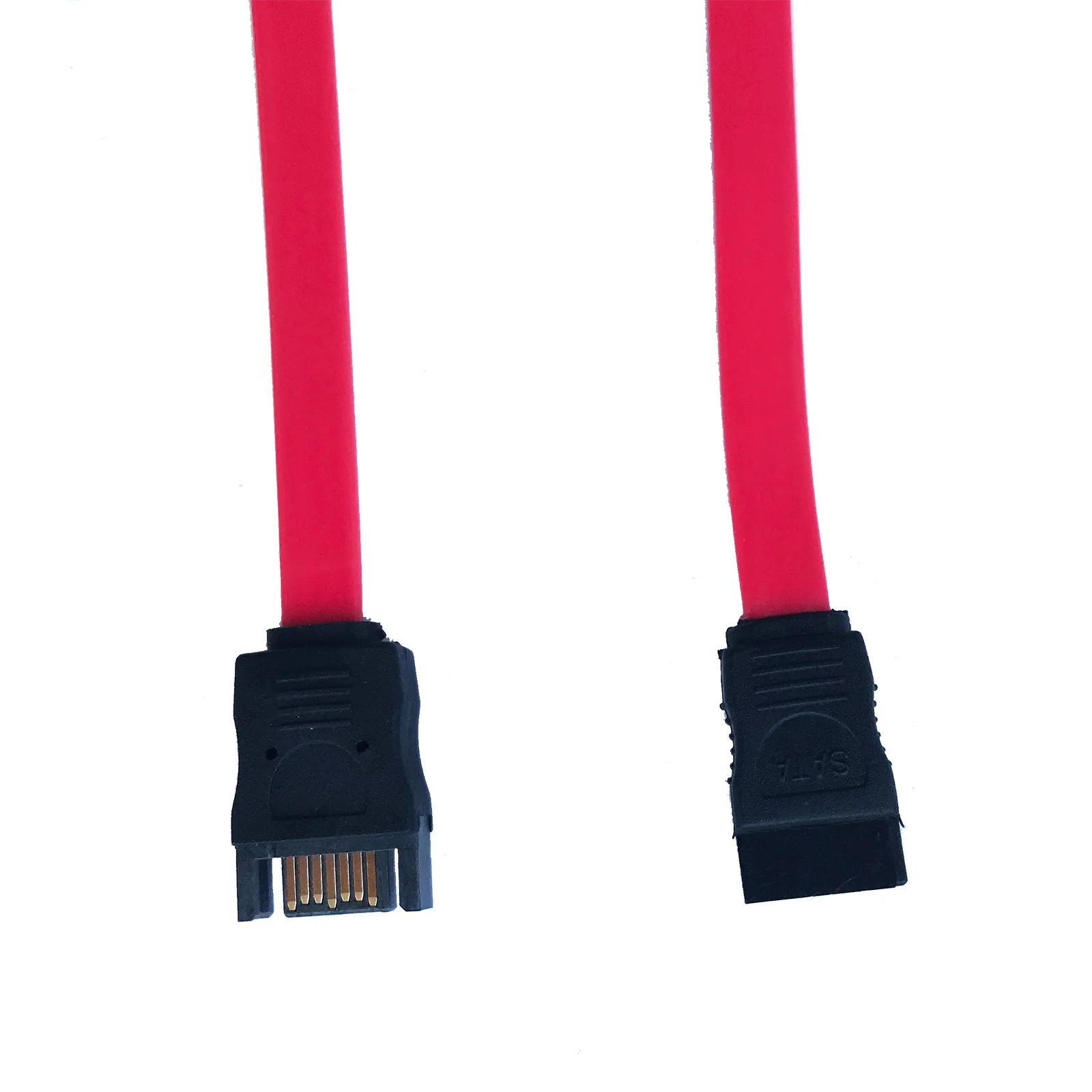 Cable de extensión de datos SATA macho y hembra, interfaz de extensión de datos de 7 pines, interfaz SATA