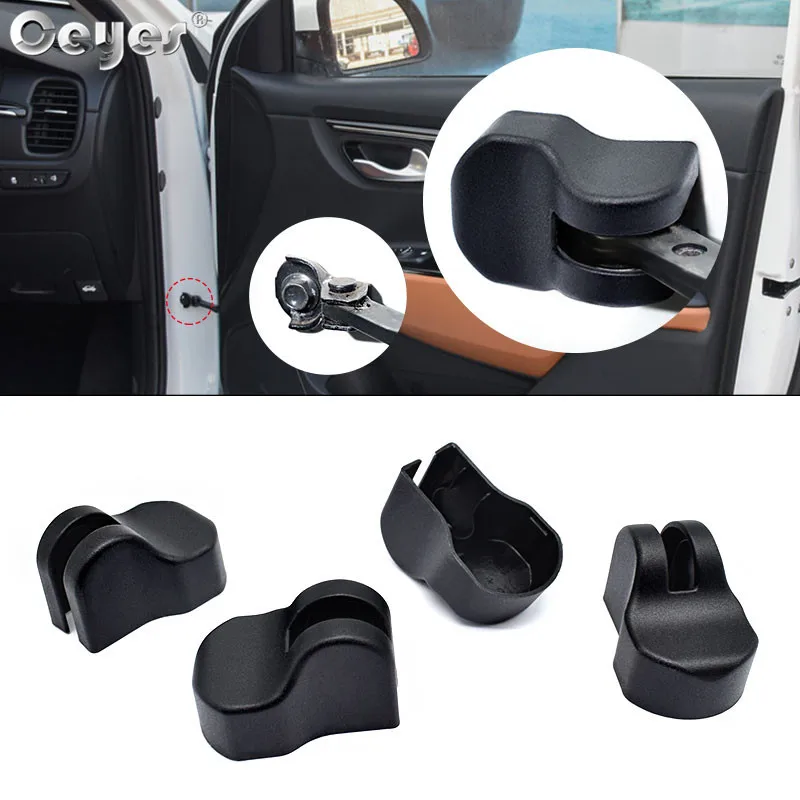 4pcs Car Door Limiting Stopper Cover For Kia Rio 3 Ceed Sorento Cerato Picanto Sportage Soul Auto Accessories Lock Cover Styling