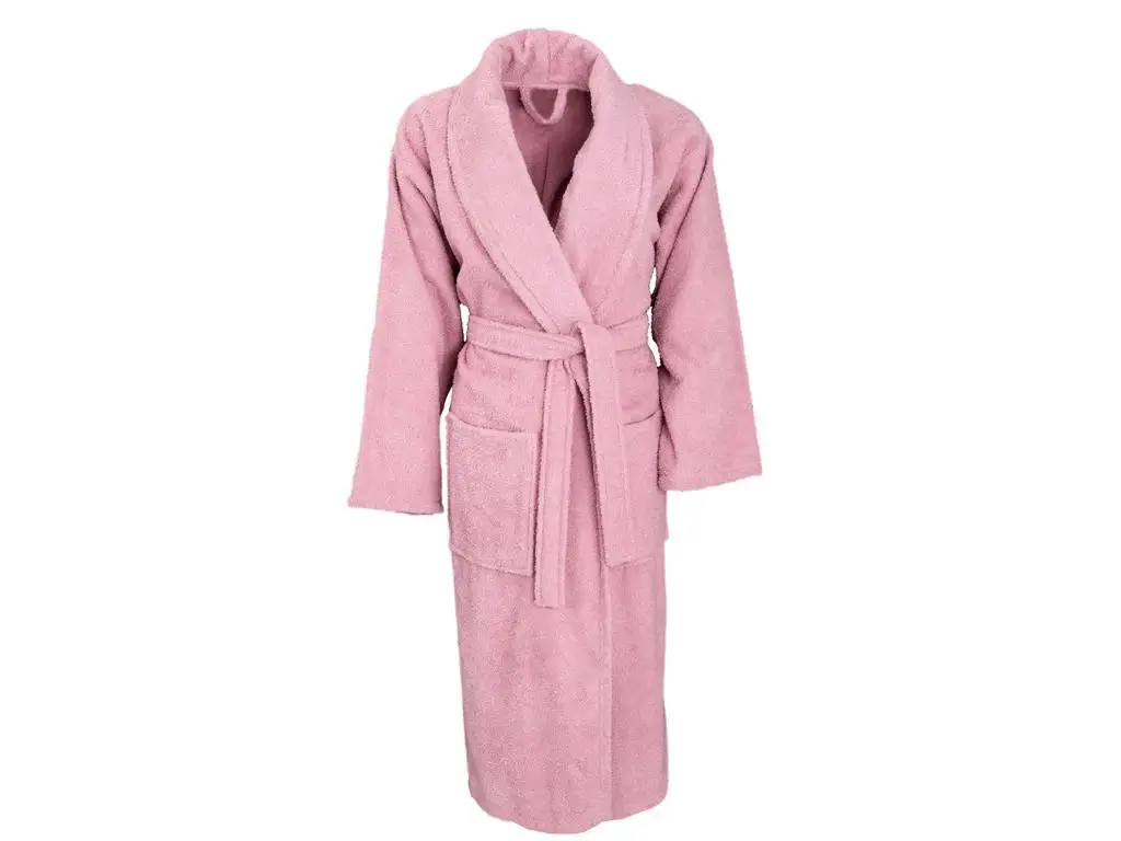 Land Of dowry Soft Cotton Large Size Robe Pink