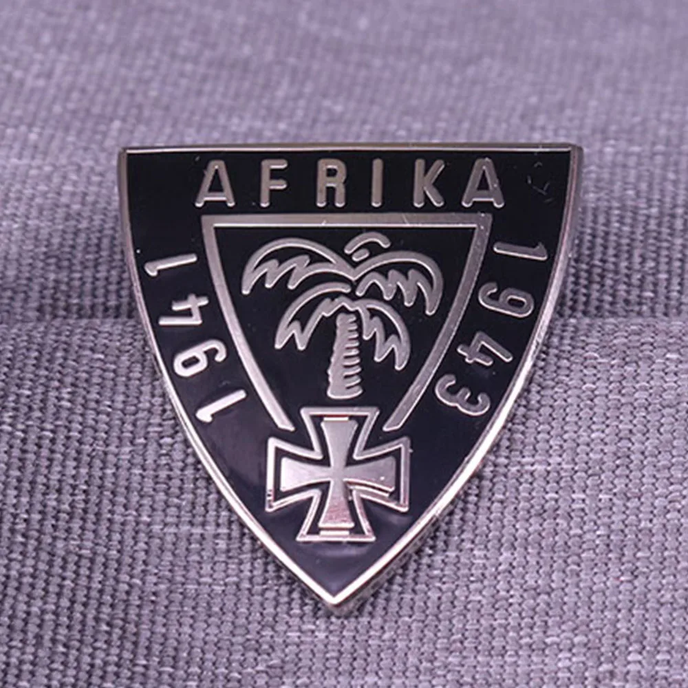 

Немецкий значок на второй мировой войны 1941 1943 DAK AFRIKA KORPS Пальма крест булавка значок